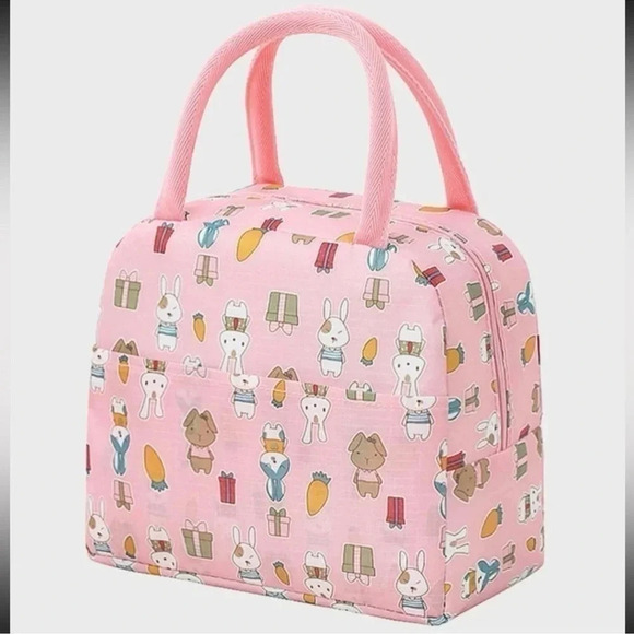 1 LEFT! HP! 🎉 Pink Bunny Lunch Box - Picture 4 of 4